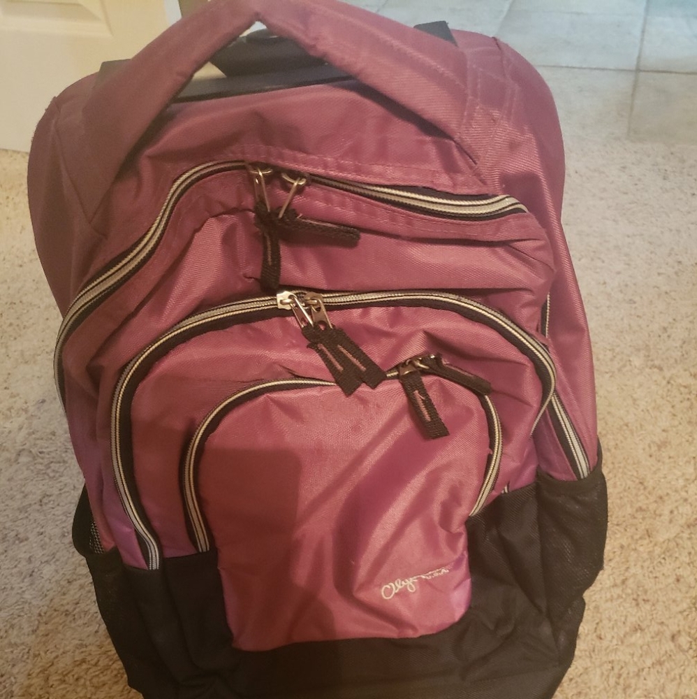 Olympia rolling backpack